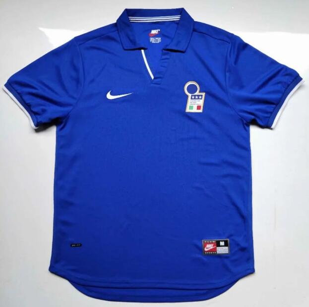 1998 Italy Retro Home Kit Soccer Jersey